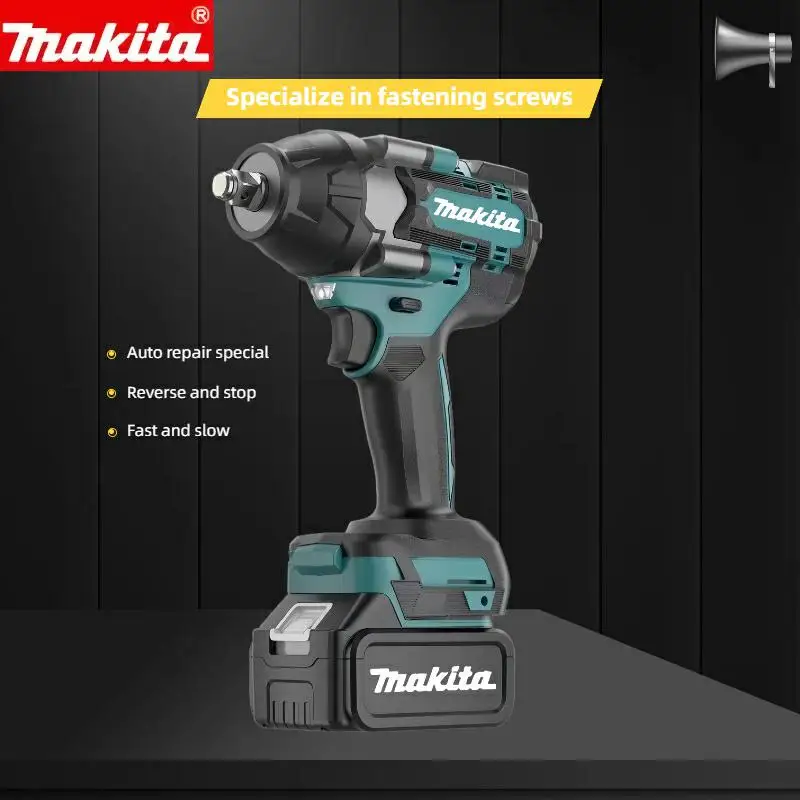 Torque Wrench - マキタ DTW700 コードレス ブラシレス インパクトレンチ 18V、高耐久性・高トルクリチウムレンチ（本体のみ）