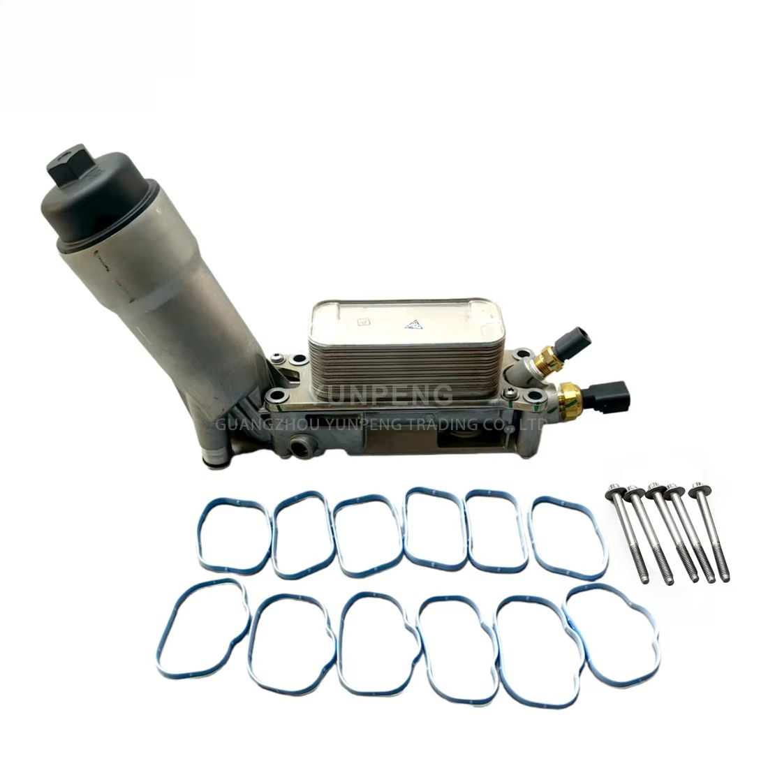 Oil Filter - 5184294AE アルミ製エンジンオイルフィルターアダプター 2011-2013年式 ジープ グランドチェロキー ダッジ