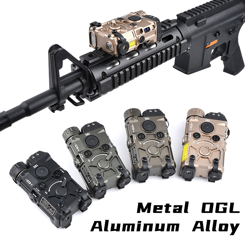 Timing Light Gun - タクティカルメタルOGLレッドドットグリーンIRレーザーインジケーターPEQ 15 OGLホワイトストロボフラッシュライトエアソフトガンライフルアクセサリートイガンAEG