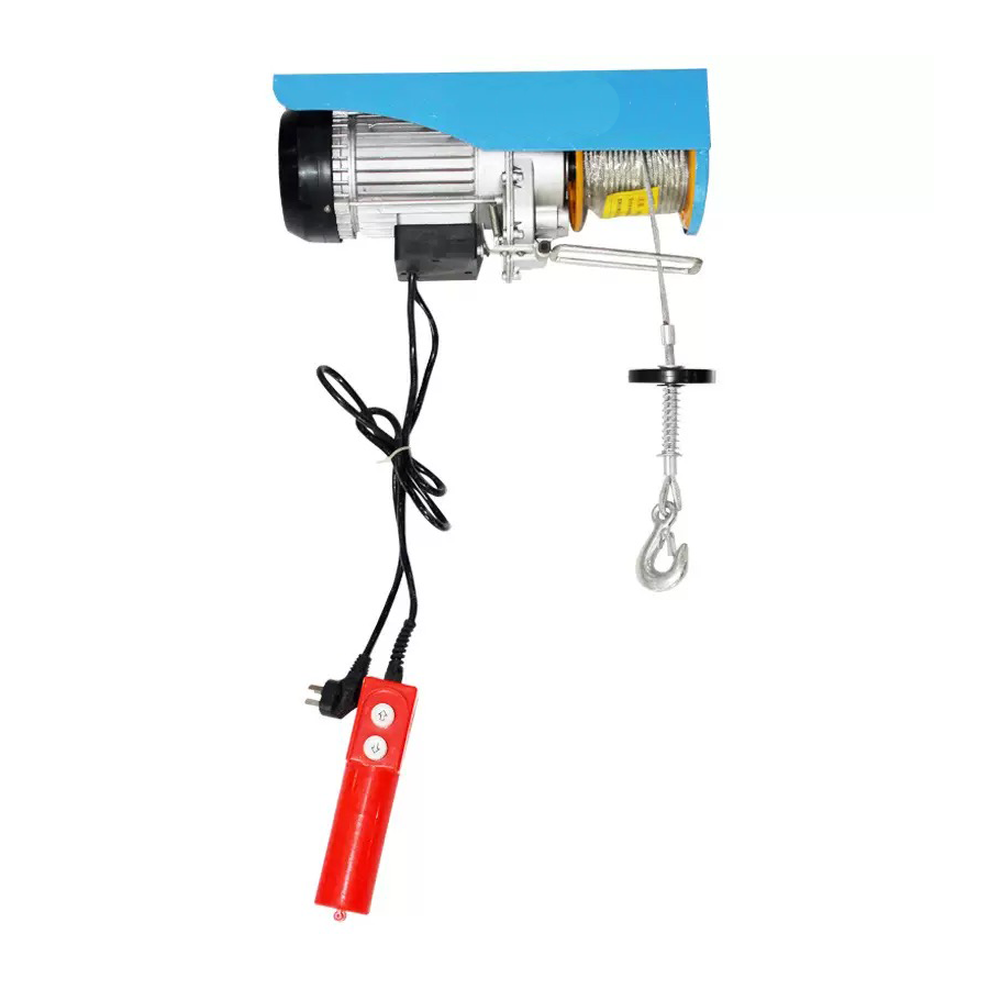 300kg静音ポータブルミニ電動ホイストリモコン付き220V - Car Jack のレビューと価格