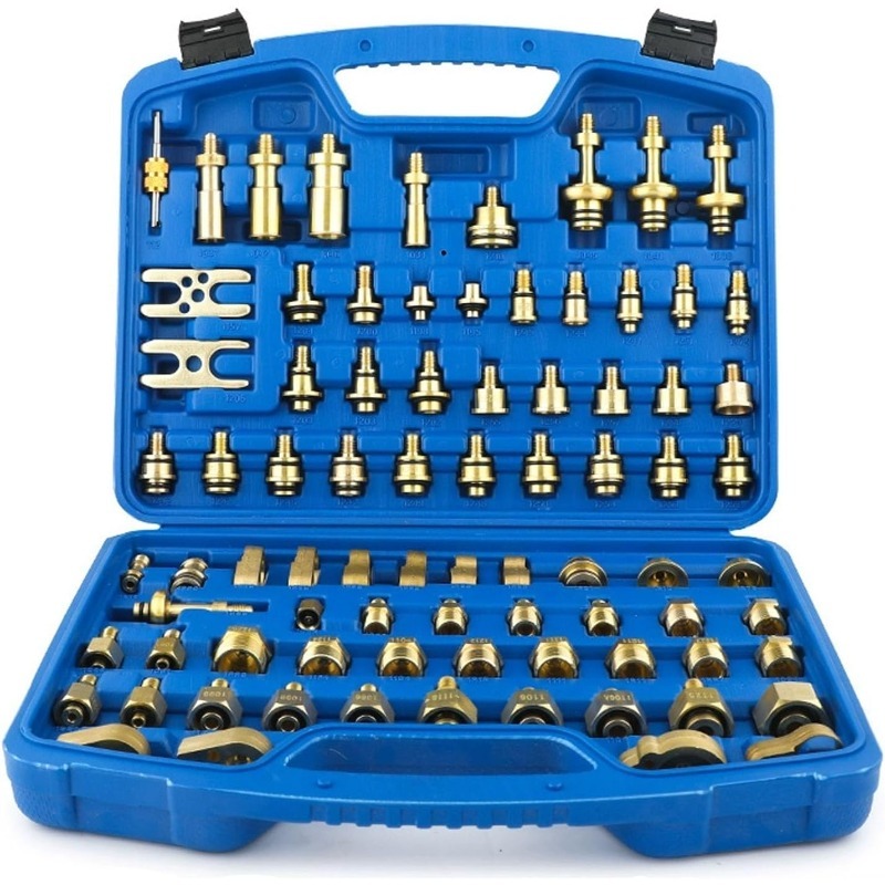 82点セット A/Cエアコン漏れ検知器キット、自動車システム - Spring Compressor Tool のレビューと価格