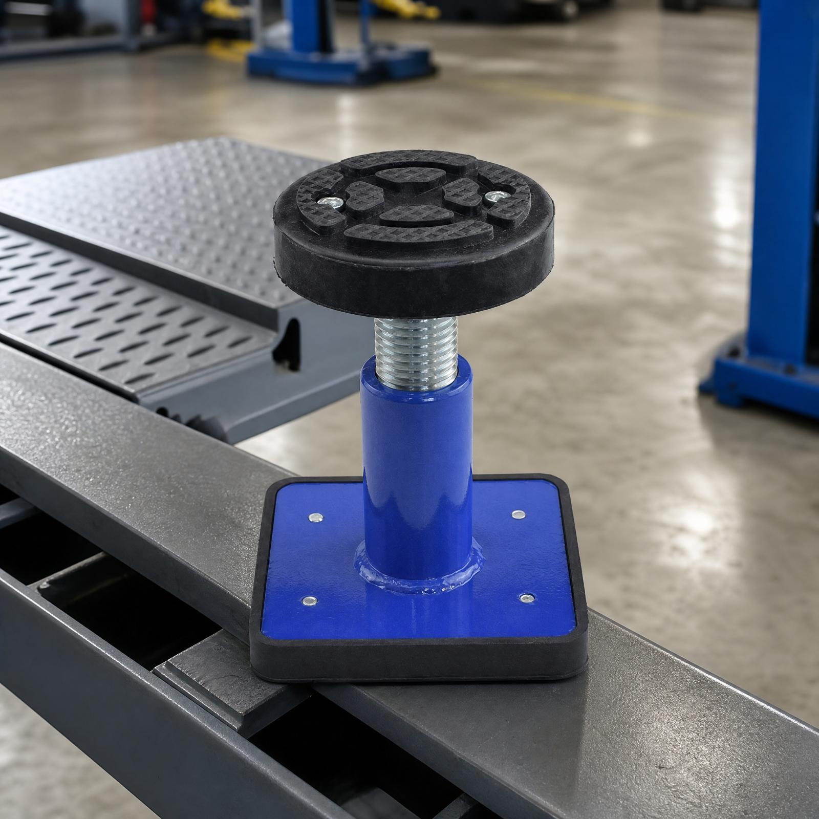 車両用リフトスタンドの調整可能なゴム製サポート。車両のメンテ - Car Lift のレビューと価格
