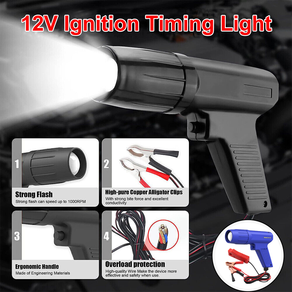 12V 車の点火タイミングライト誘導車のエンジン診断修復ツー - Timing Light Gun のレビューと価格
