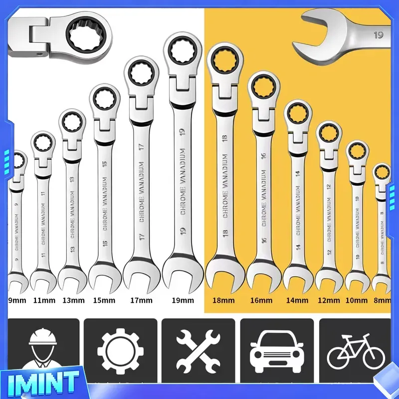 フレックスヘッドラチェットレンチセット、コンビネーションエン - Socket Set のレビューと価格