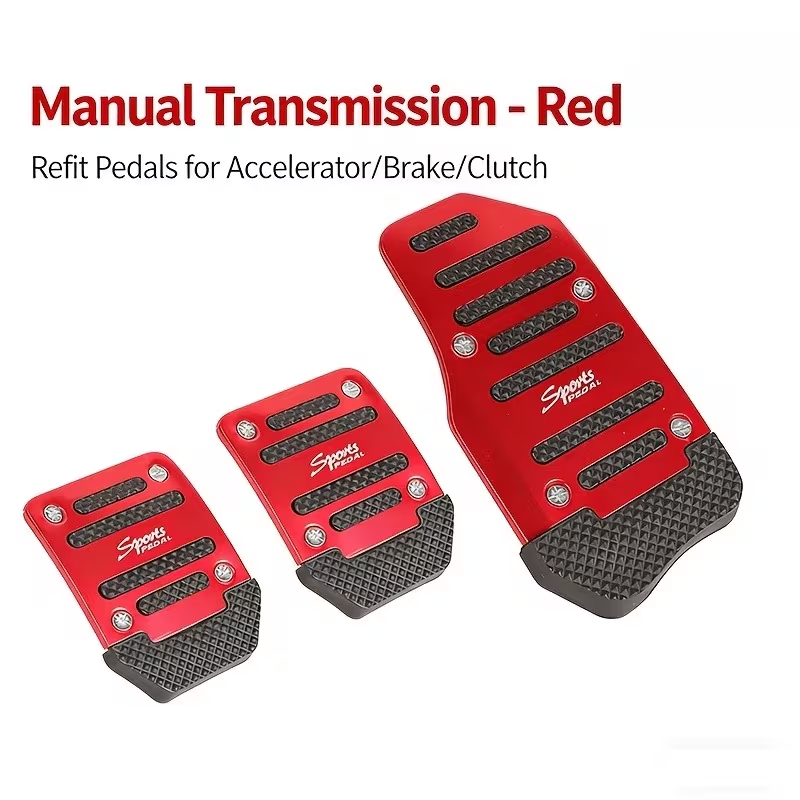 2/3個セット 車用ペダルカバー 手動/自動車両対応、滑り止 - Brake Pad Set のレビューと価格