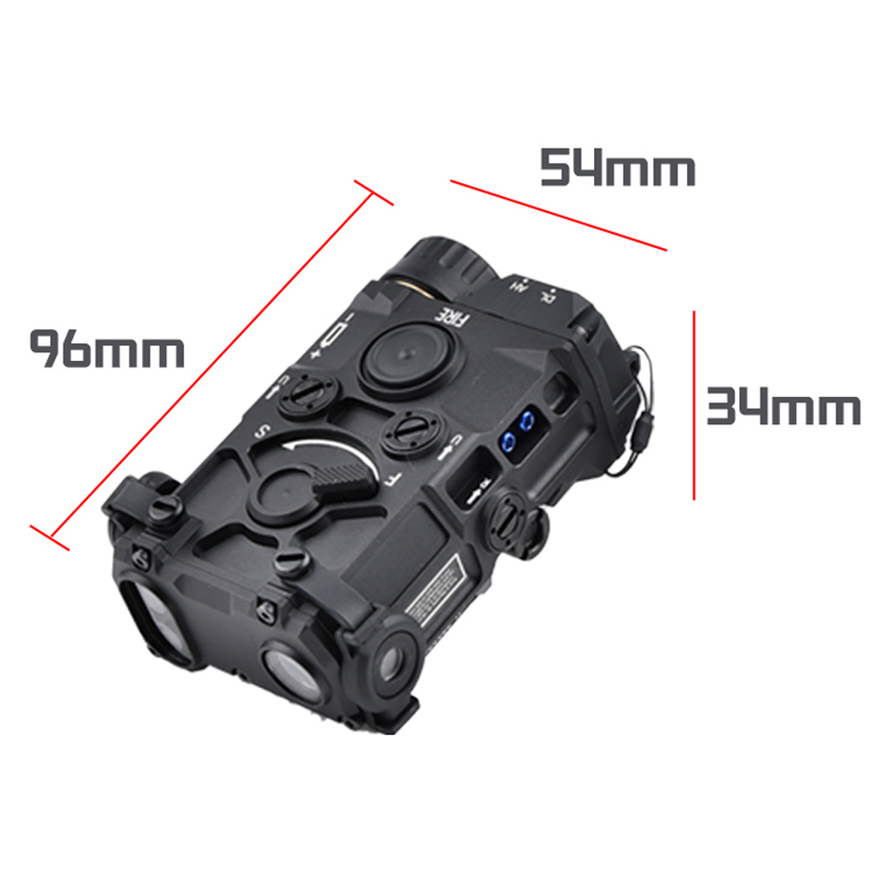 タクティカルメタルOGLレッドドットグリーンIRレーザーイン - Timing Light Gun のレビューと価格